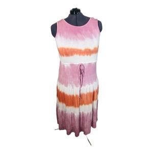 1410 Knox Rose women's sz large tie dye maxi dress